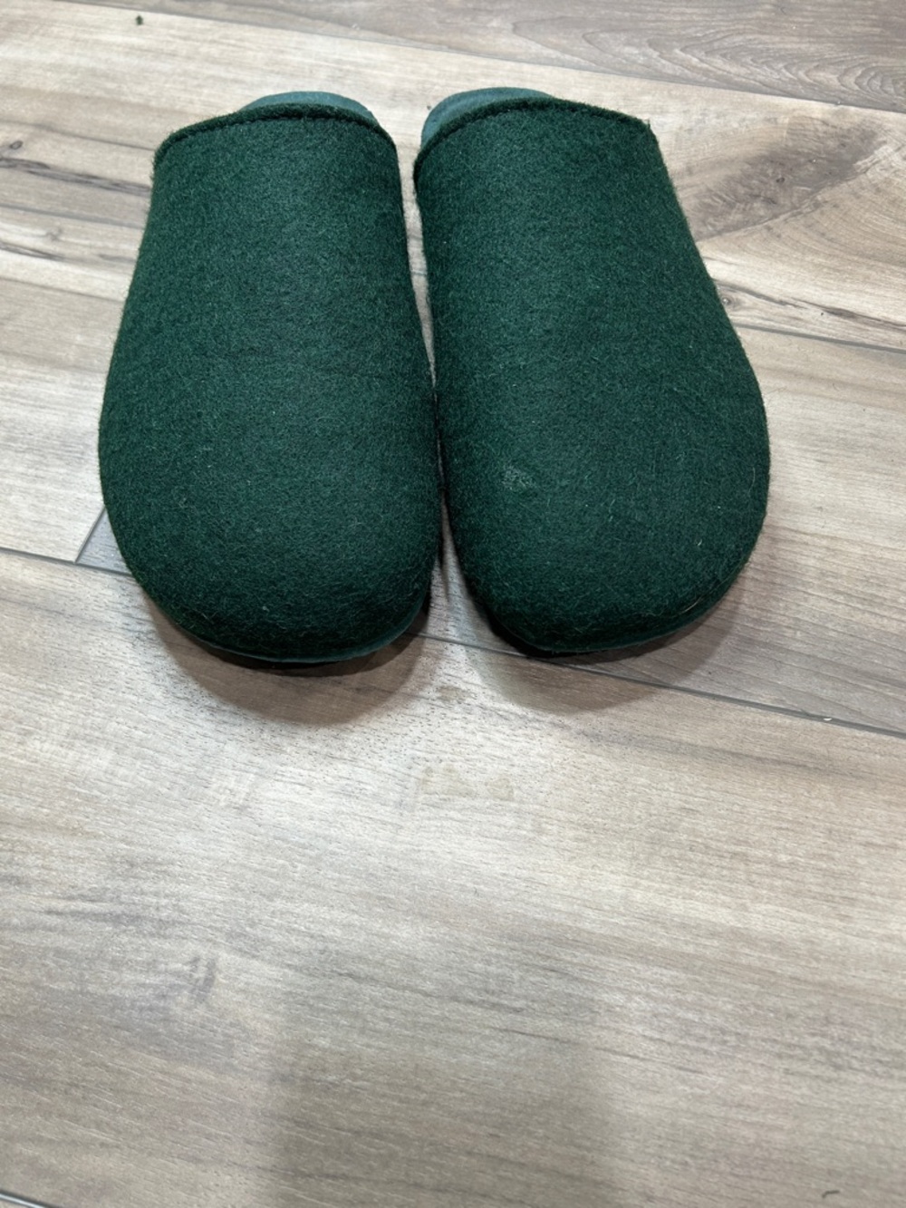 Fulton House Slippers Forest Green Size 11 - Picture 4 of 9